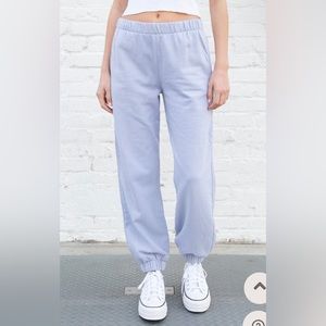 Purple/Grey Brandy Melville Rosa Sweatpants